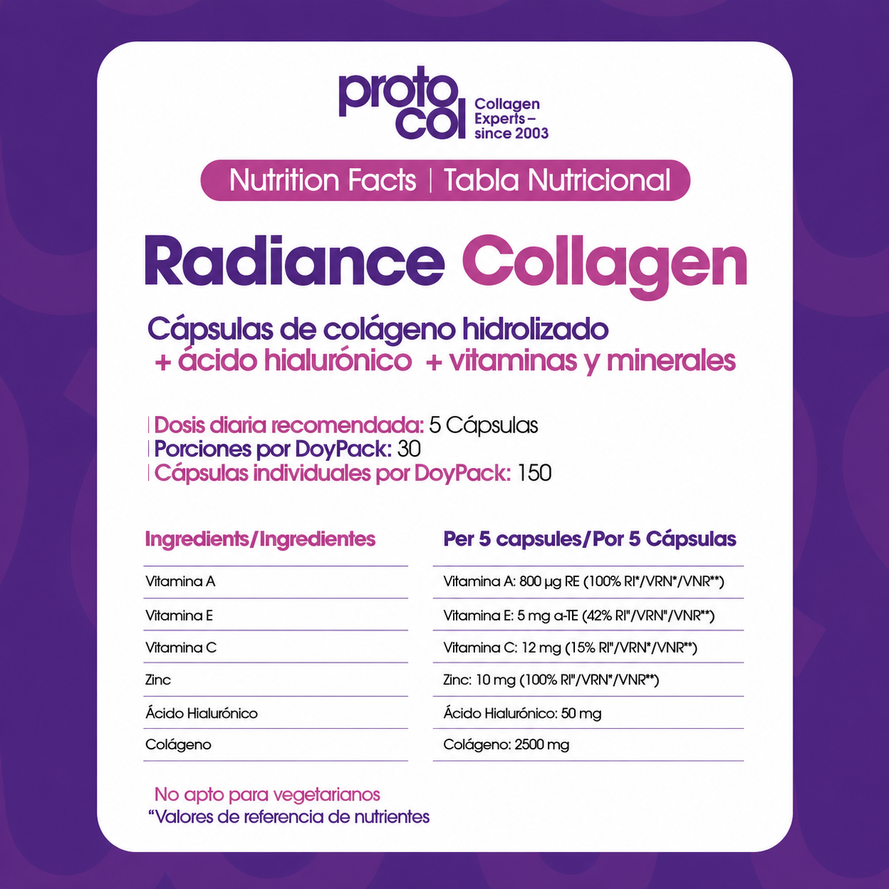 Colágeno Proto-col Radiance - Imagen 2